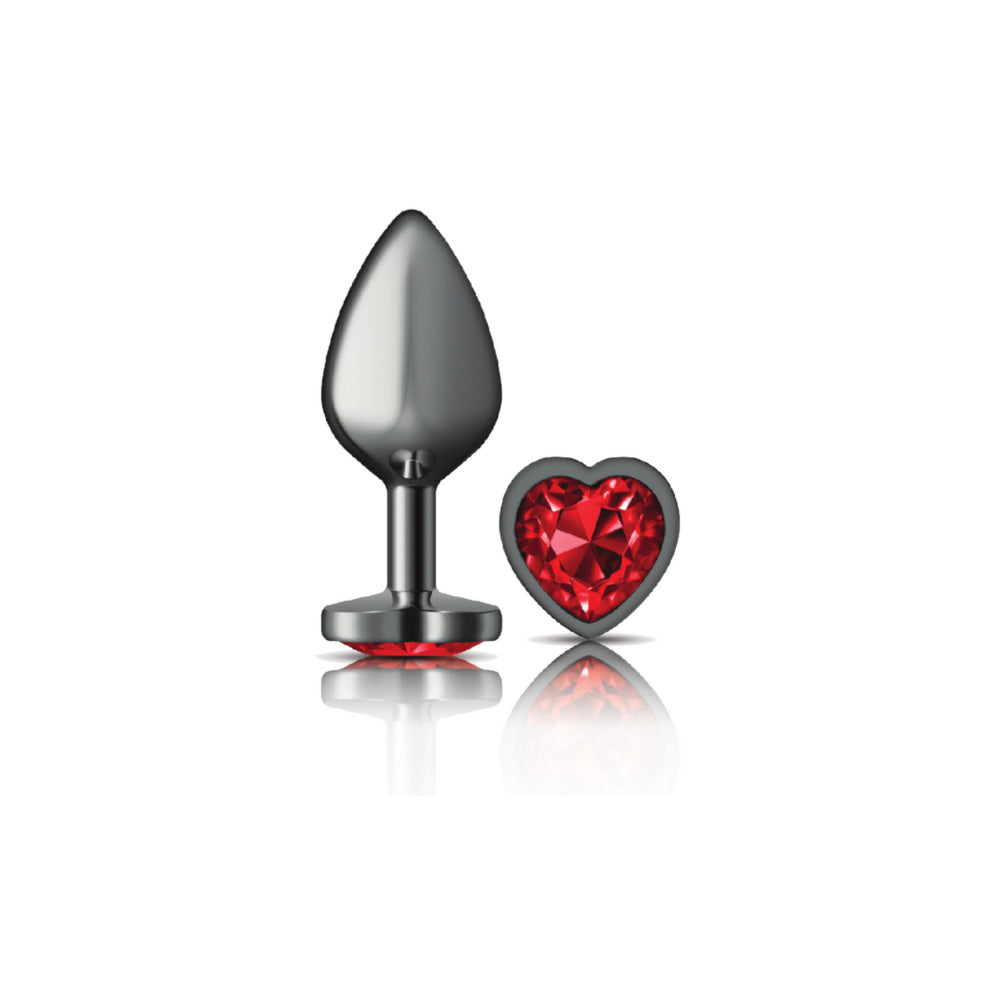 Cheeky Charms - Gunmetal Metal Butt Plug