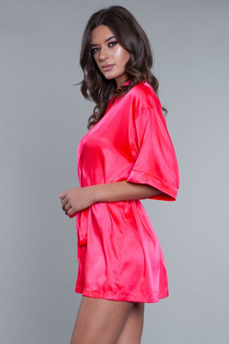 1947 Home Alone Robe - Hot Pink