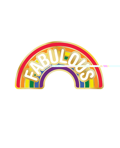 'wood Rocket Fabulous Enamel Pin