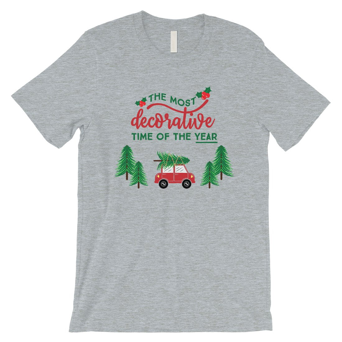 Decorative Christmas Time Mens Shirt
