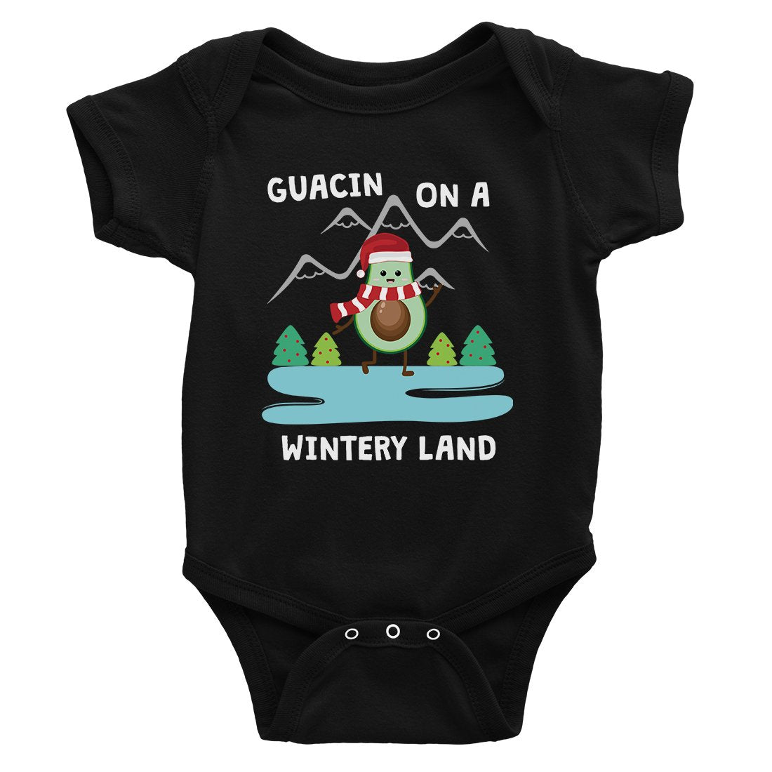 Gaucin Wintery Land Baby Bodysuit