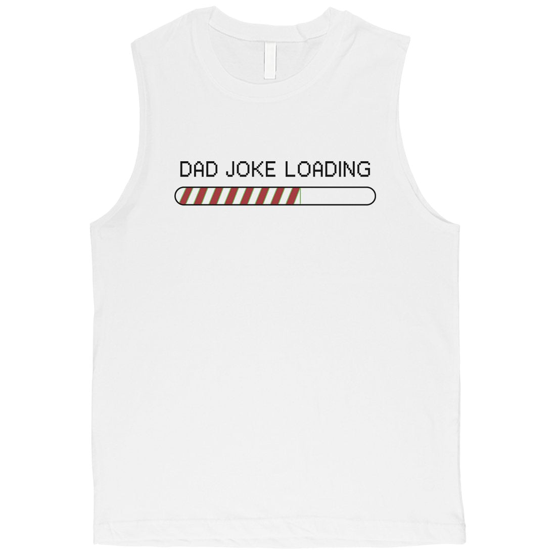 Dad Joke Loading Christmas Mens Muscle Top