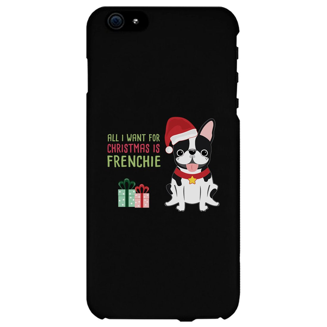 Christmas Frenchie Present Phone Case