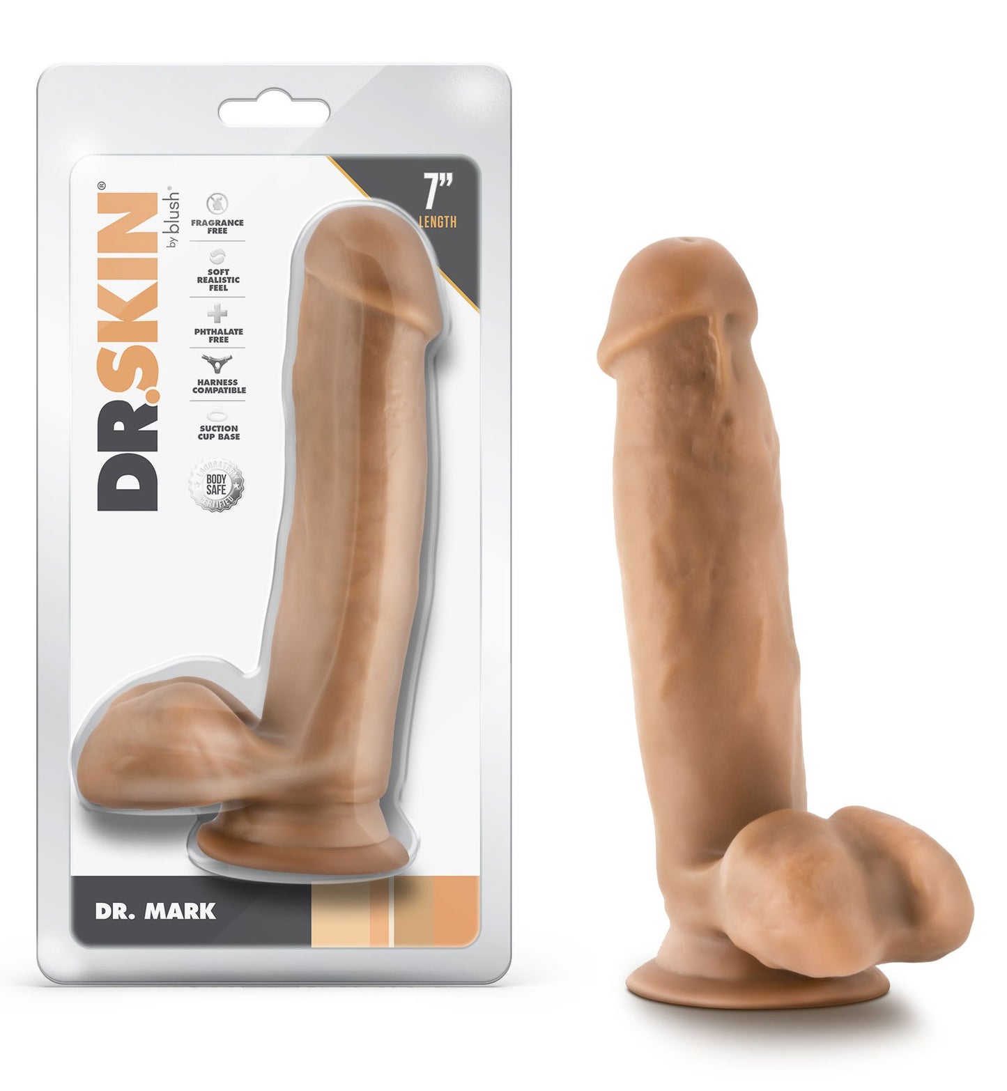 Dr. Skin - Dr. Mark - 7 Inch Dildo With Balls