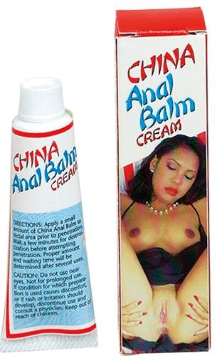 China Anal Balm Cream Soft Packaging - .5 Oz