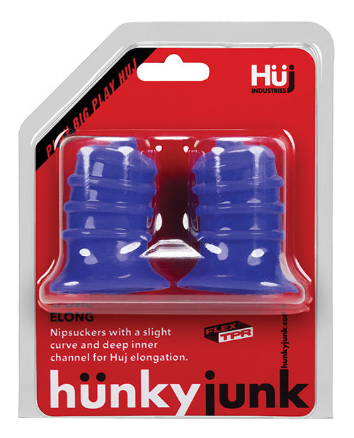 Hunkyjunk Elong Nipsuckers Cobalt