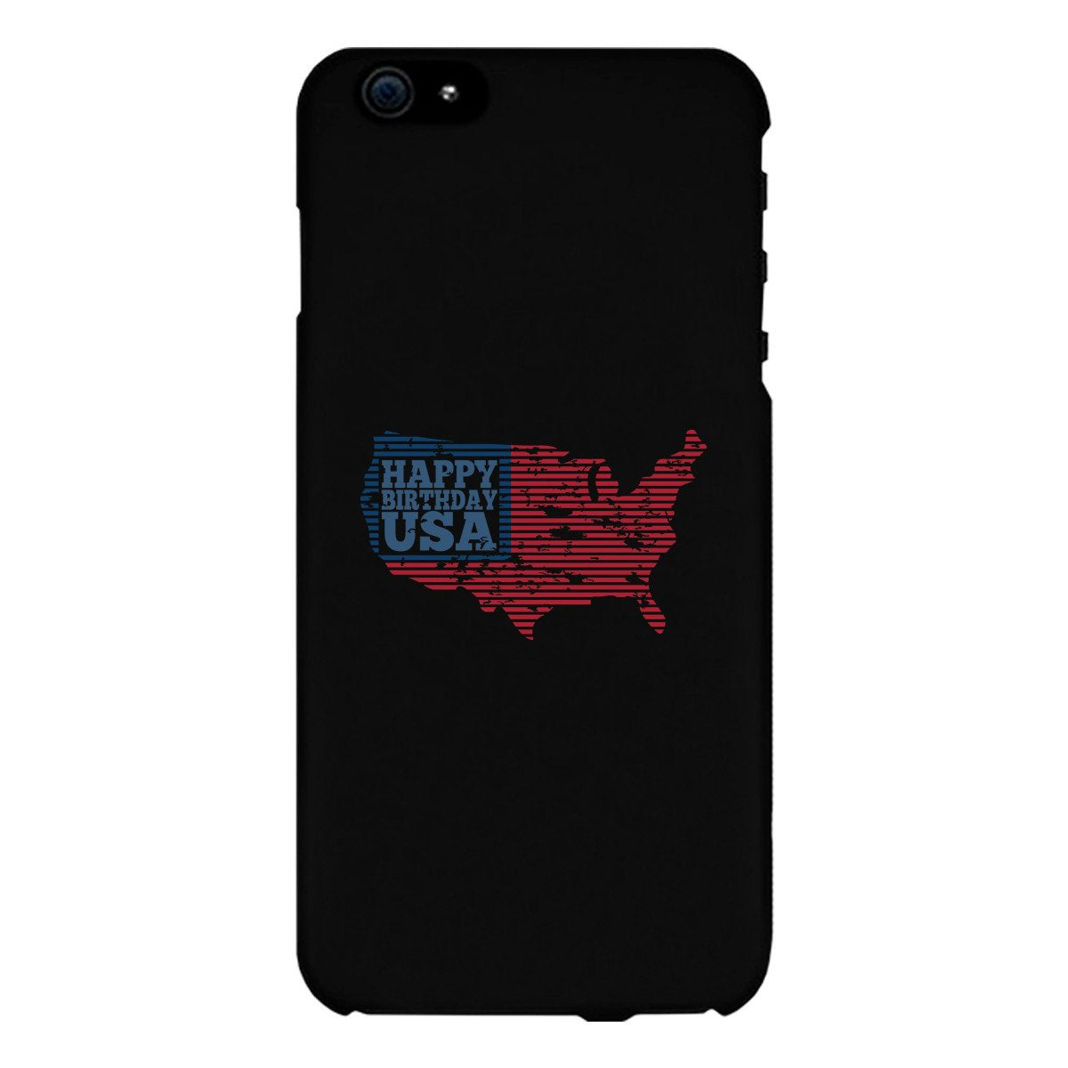 Happy Birthday Usa Black Phone Case