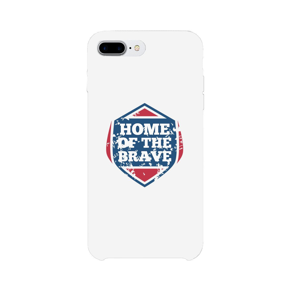 Home Of The Brave White Phone Case