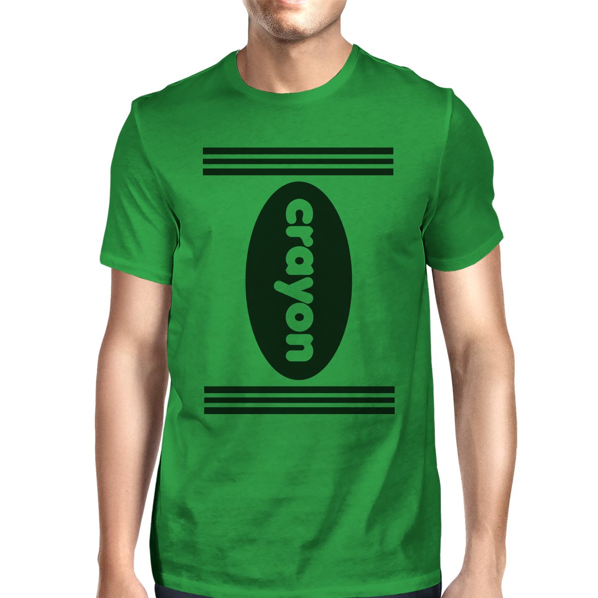 Crayon Mens Green Shirt