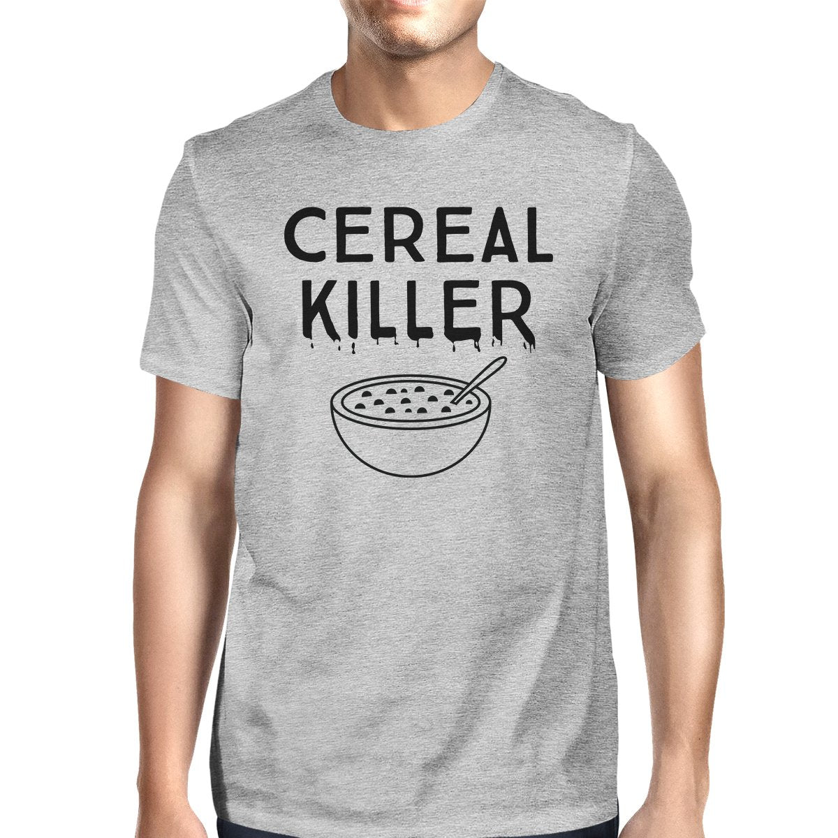 Cereal Killer Mens Grey Shirt