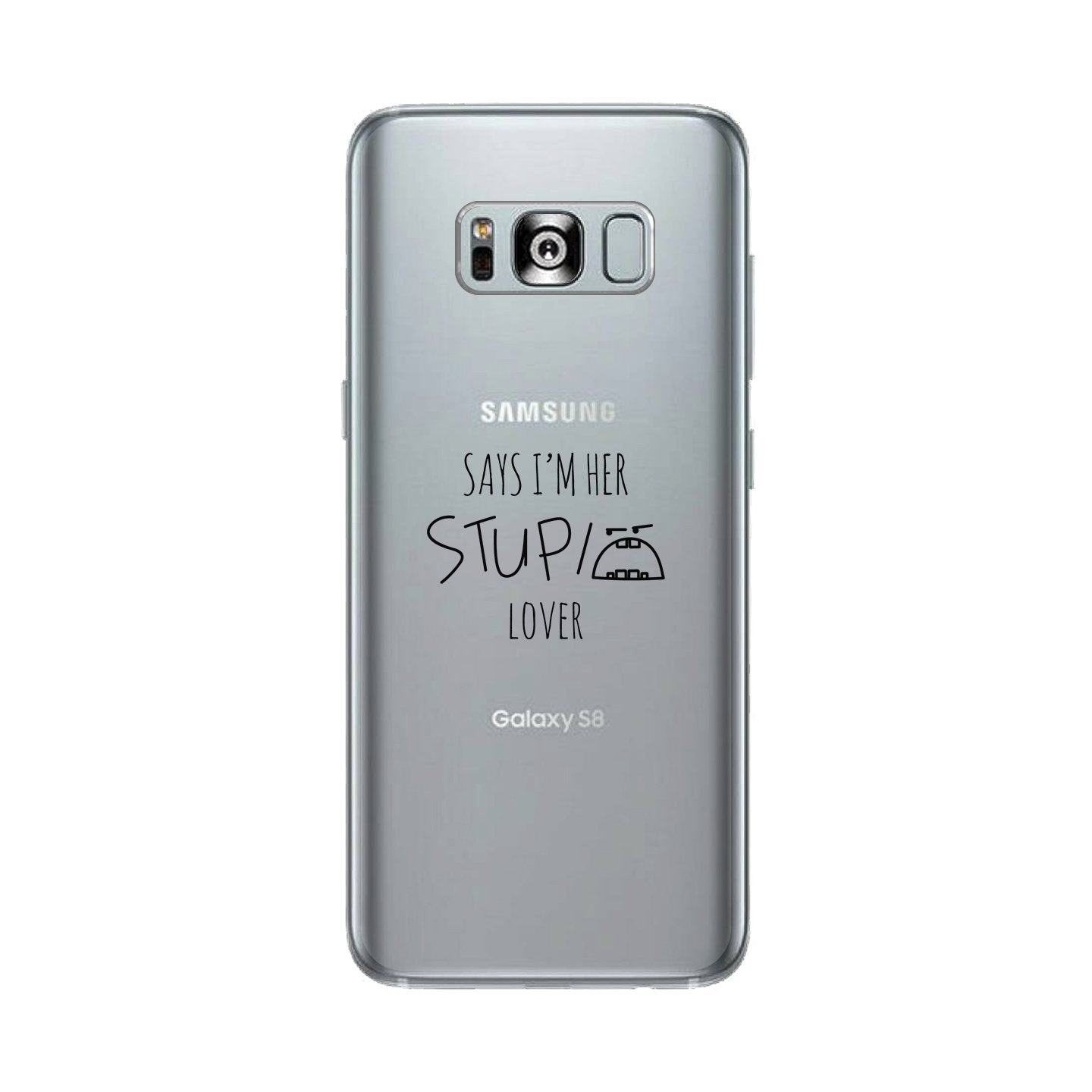 Her Stupid Lover-Left Clear Phone Case