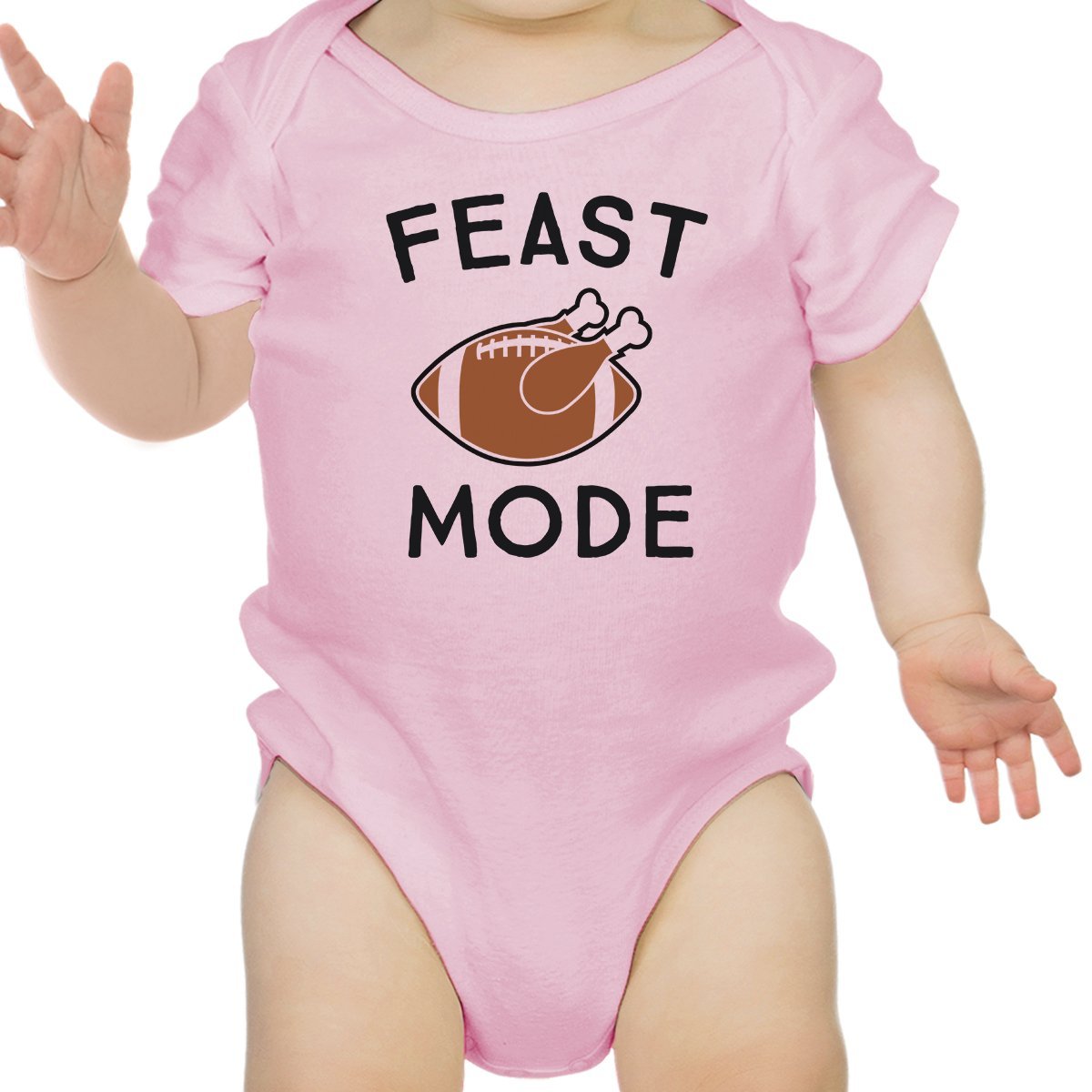 Feast Mode Baby Pink Bodysuit