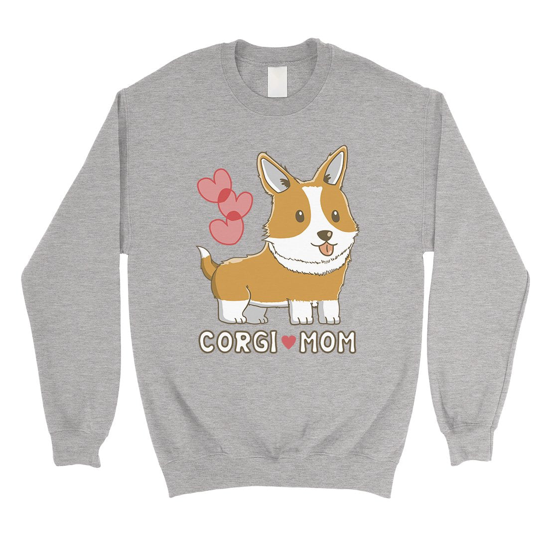 Corgi Mom Unisex Crewneck Sweatshirt Cute Corgi Lover Gift For Her