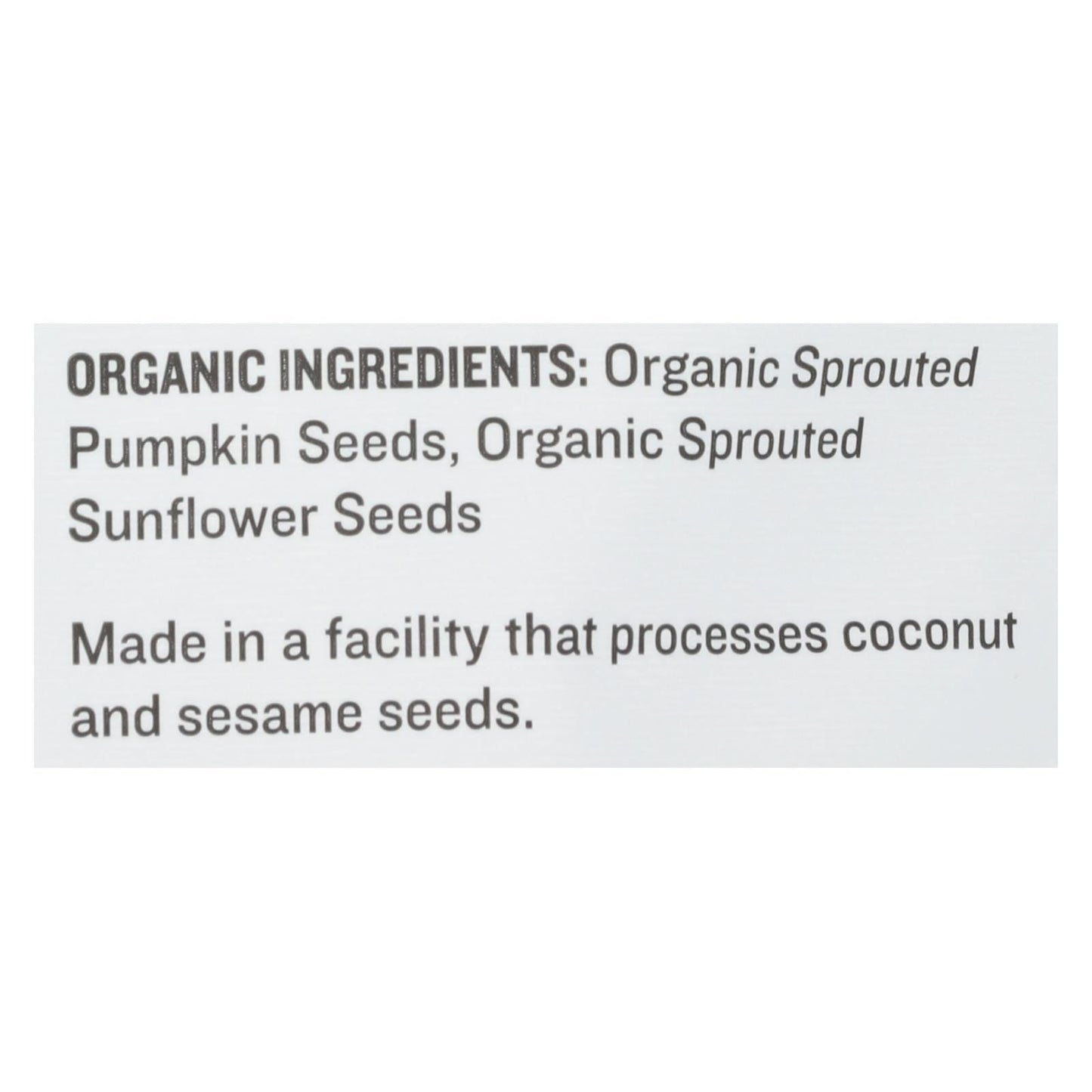 Go Raw Sprouted Seeds, Sprouted Super Simple - Case Of 6 - 14 Oz