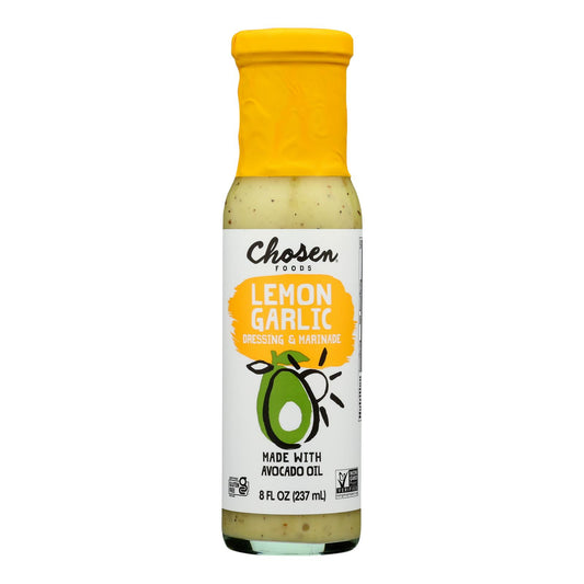 Chosen Foods - Drsng/mrnd Lemon Garlic - Case Of 6-8 Fz