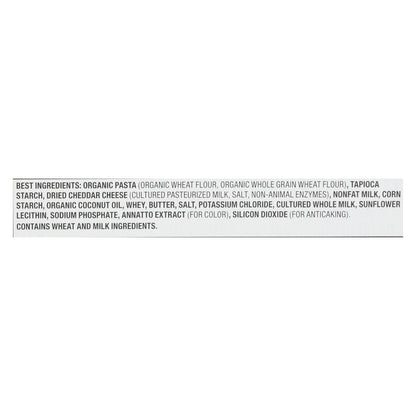 Annie's Homegrown Real Aged Cheddar Macaroni And Cheese Microcaps - Case Of 6 - 4.02 Oz.