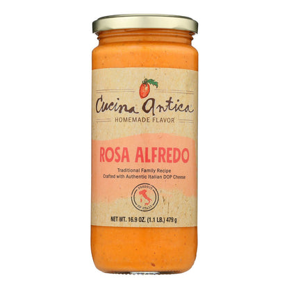 Cucina Antica - Alfredo Sauce Rosa - Case Of 6-16.9 Oz