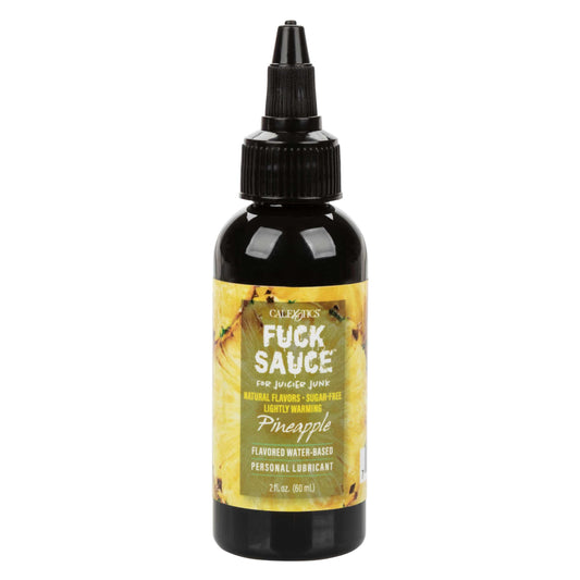 Fuck Sauce Flavored Water-Based Personal Lubricant 2 Oz - Pineapple