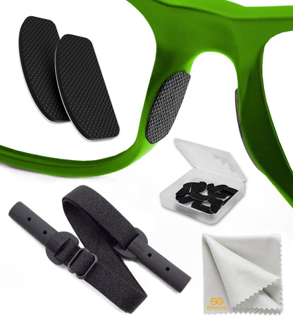Eye Glasses Nose Grip Non Slip - 0.5 mm Ultra Thin Eyeglass Nose Pads Anti Slip - Silicone Nose Pads Glasses Anti-Slip - Sunglass Nose Bridge Pads Glasses - 6 Pairs - 0.5 mm x 7mm x 16mm