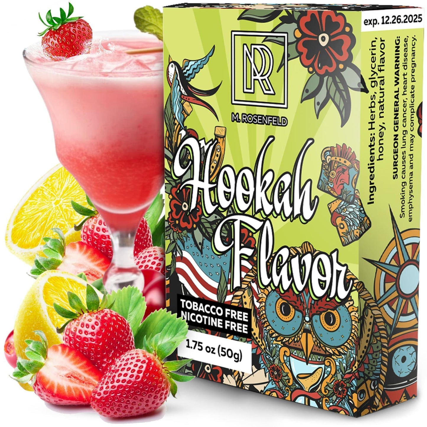 Hookah Flavor Pink Lemonade   176 ounce   (50 Gram)   Nicotine Free Herbal Hookah Shisha Tobacco Free Hookah Tobacco & Nicotine Free Shisha Pink Lemonade   Shisha Hookah Flavors