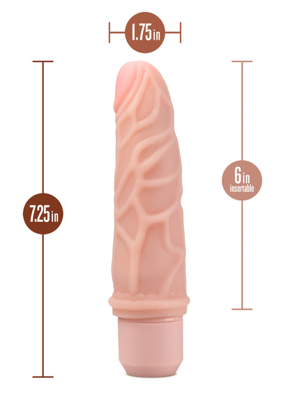 Dr. Skin Silicone Dr. - Inch Vibrating Dildo