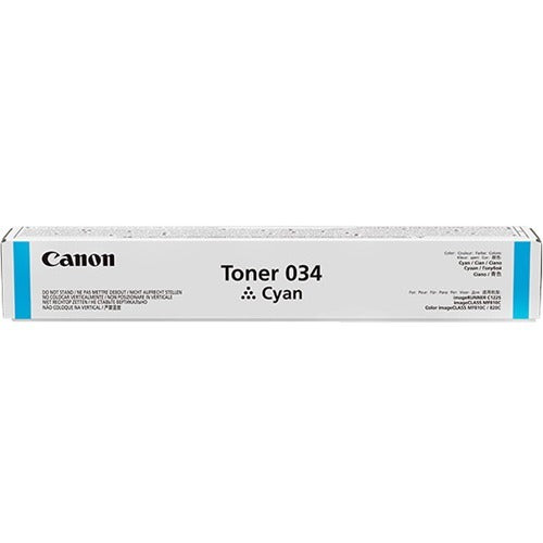 Canon 034 Toner Cartridge - Cyan