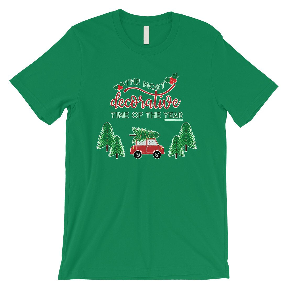 Decorative Christmas Time Mens Shirt