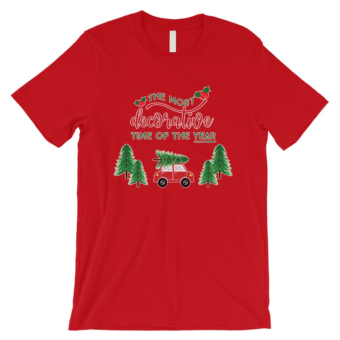 Decorative Christmas Time Mens Shirt