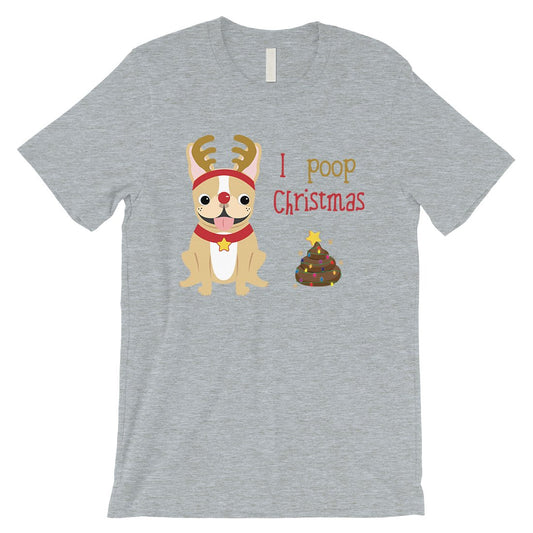 Frenchie Christmas Poop Mens Shirt