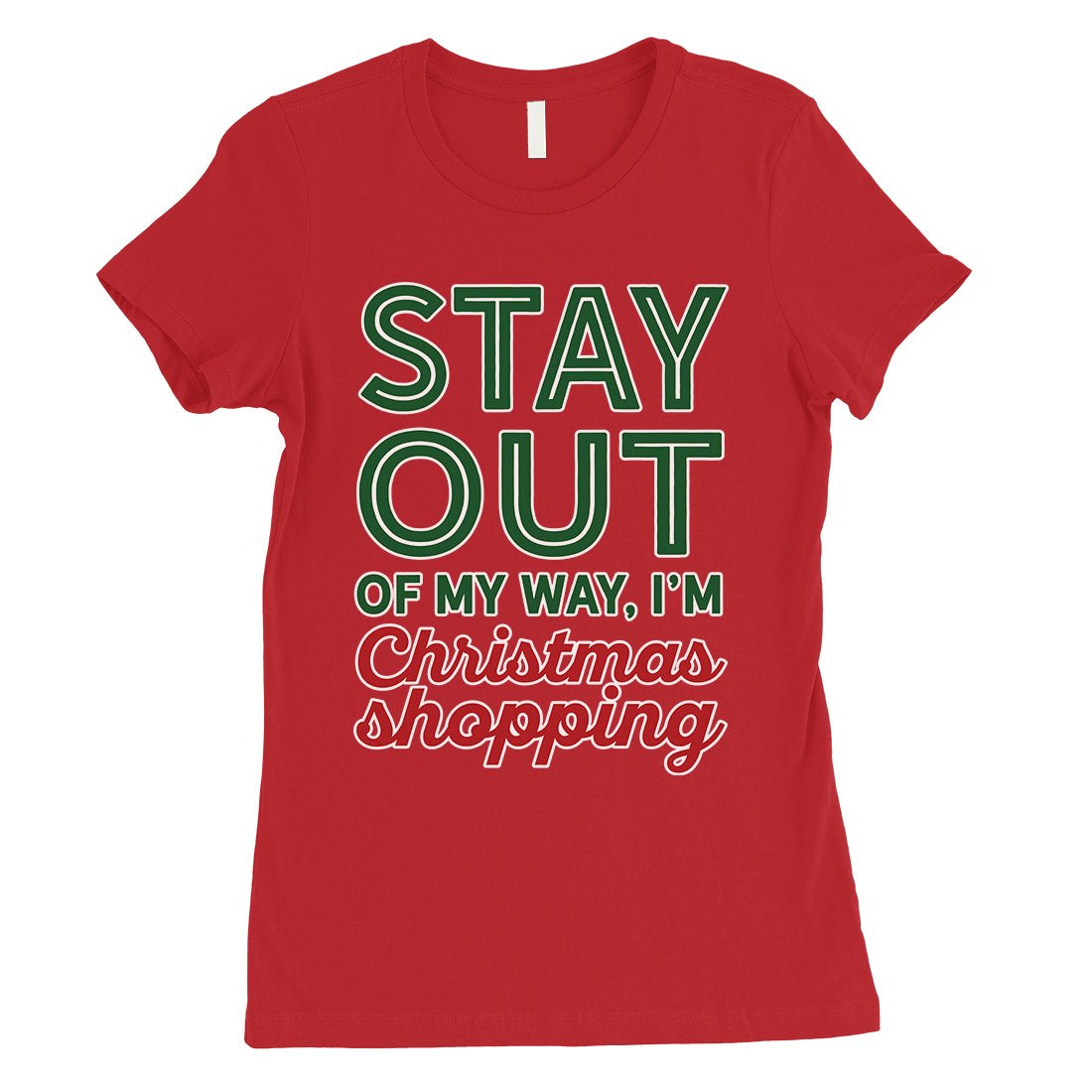 Christmas Shopping Womens Shirt