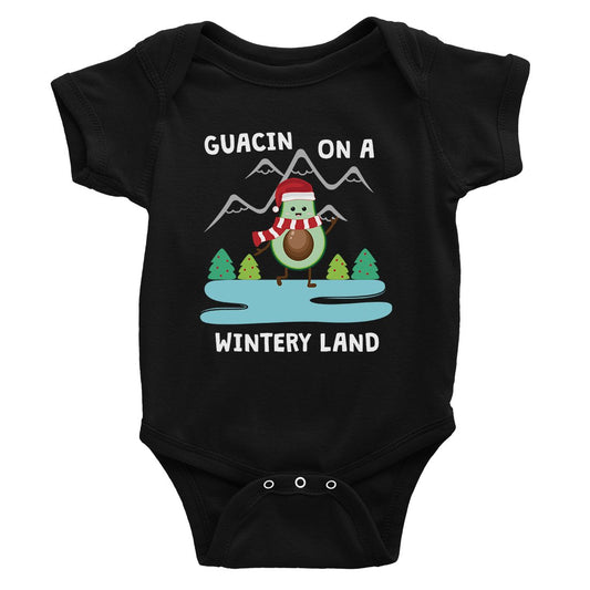 Gaucin Wintery Land Baby Bodysuit