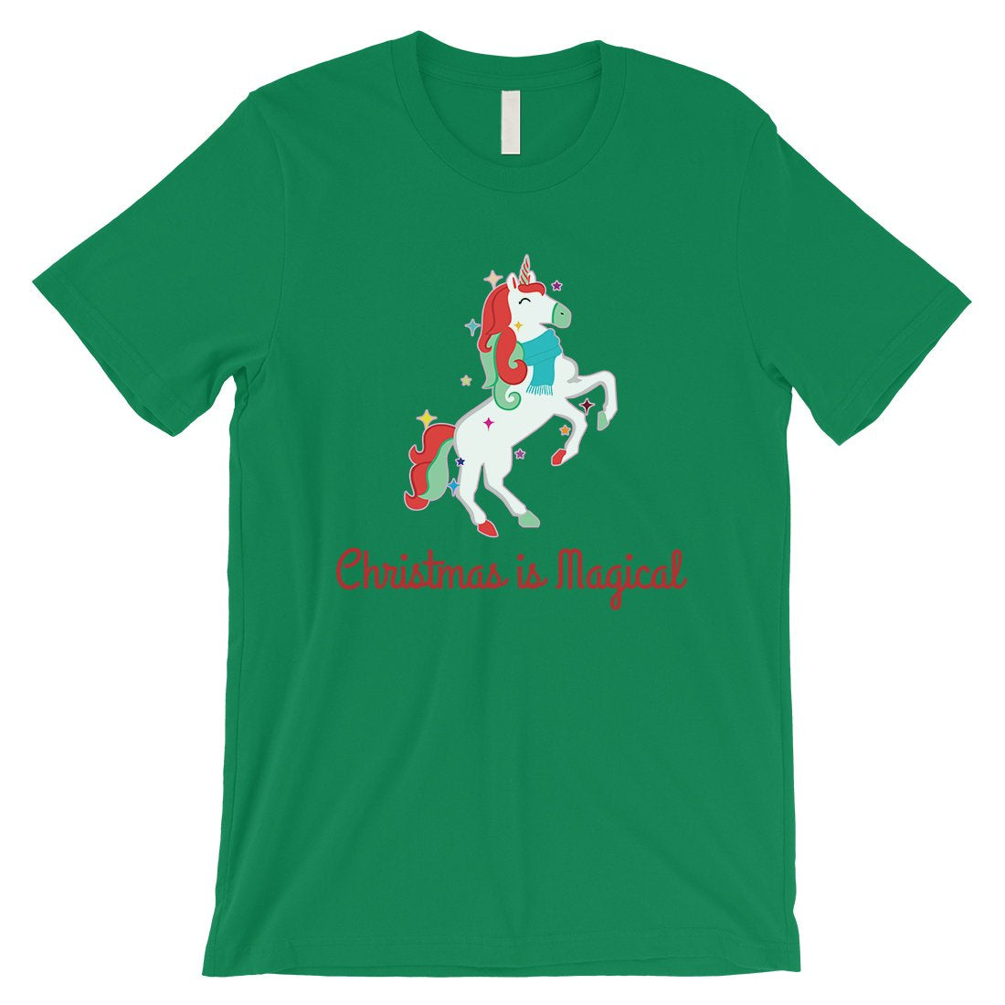 Christmas Magical Unicorn Mens Shirt
