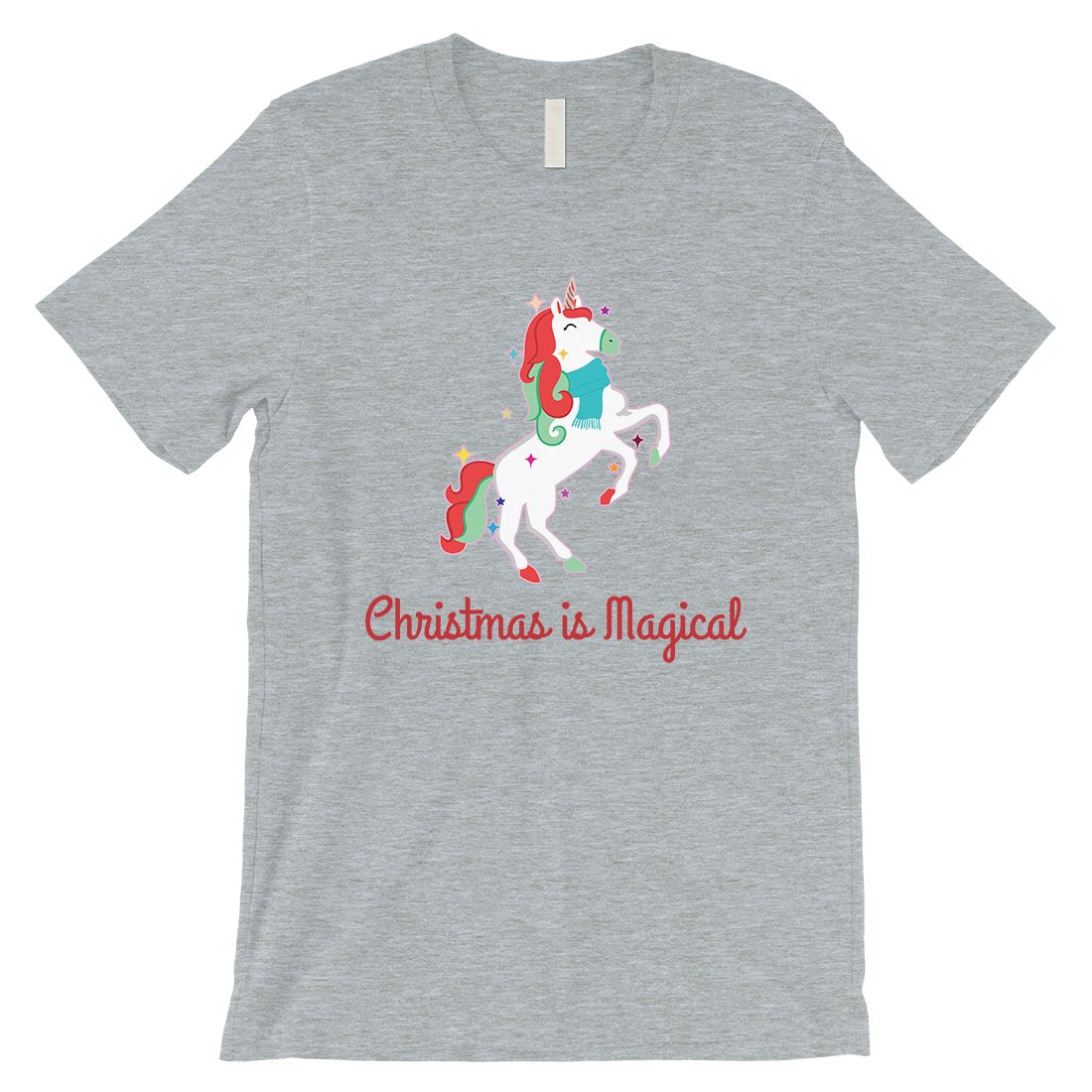 Christmas Magical Unicorn Mens Shirt