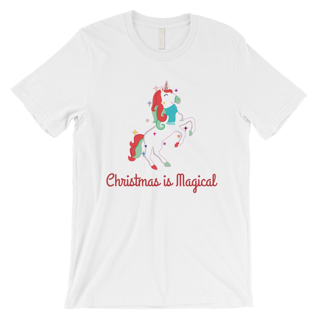 Christmas Magical Unicorn Mens Shirt