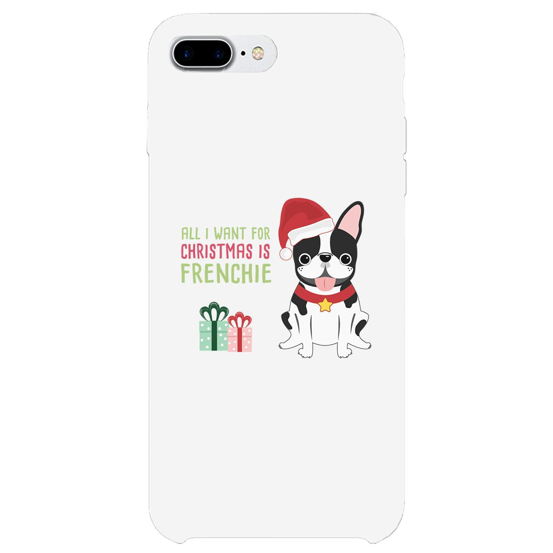 Christmas Frenchie Present Phone Case