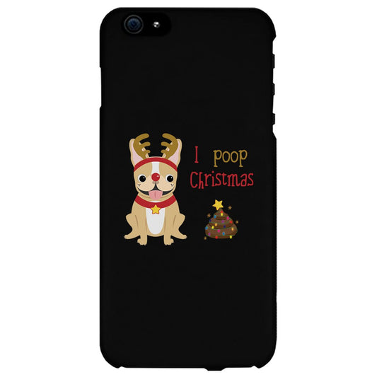 Frenchie Christmas Poop Phone Case