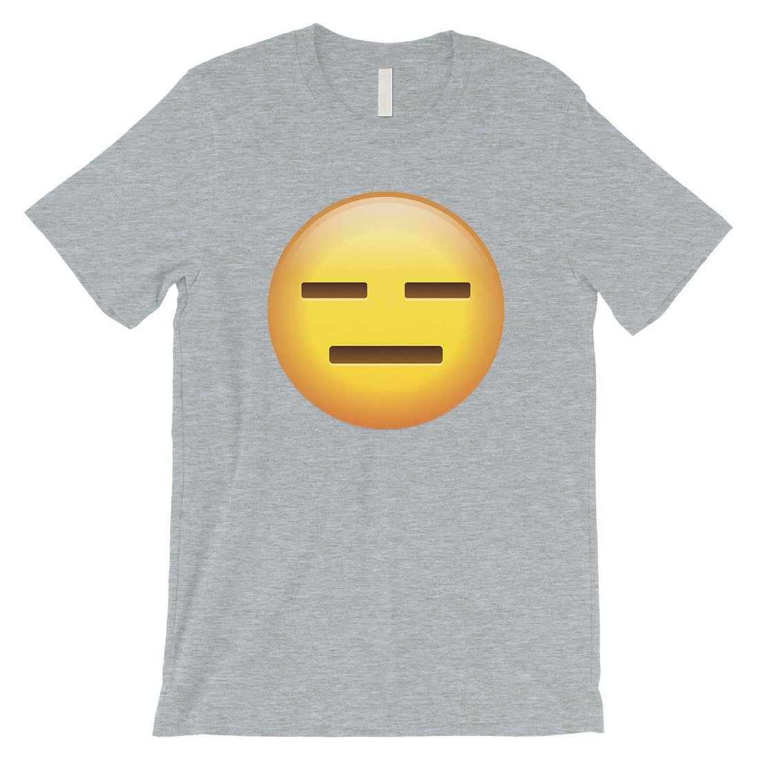 Emoji-Emotionless Mens Whatever Empty Funny Halloween T-Shirt Gift