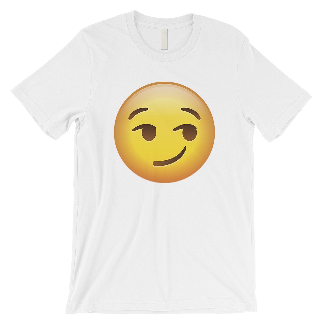 Emoji-Smirking Mens Cool Awesome Funny Sweet T-Shirt Birthday Gift