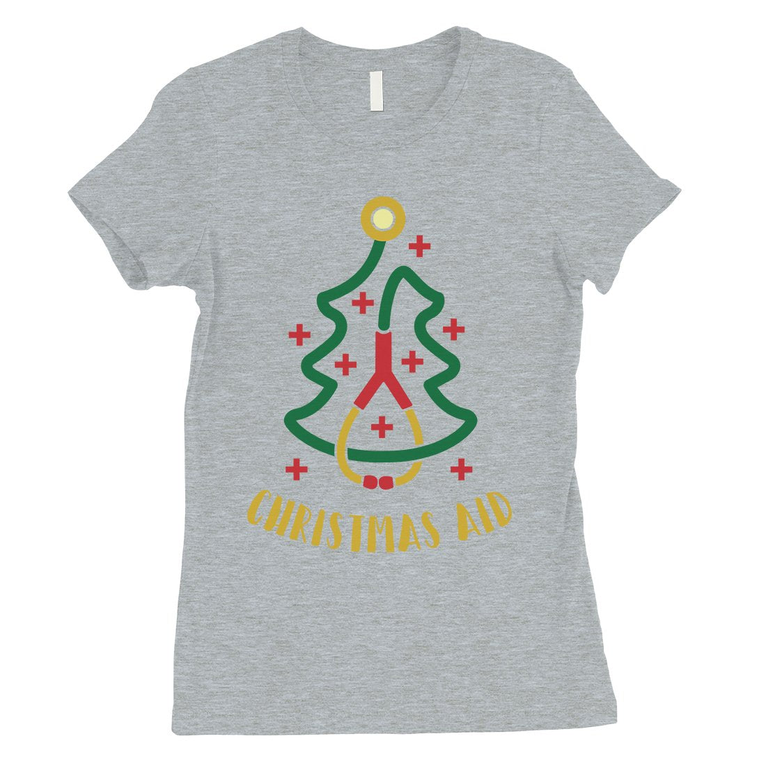 Christmas Medical Tree Womens Shirt
