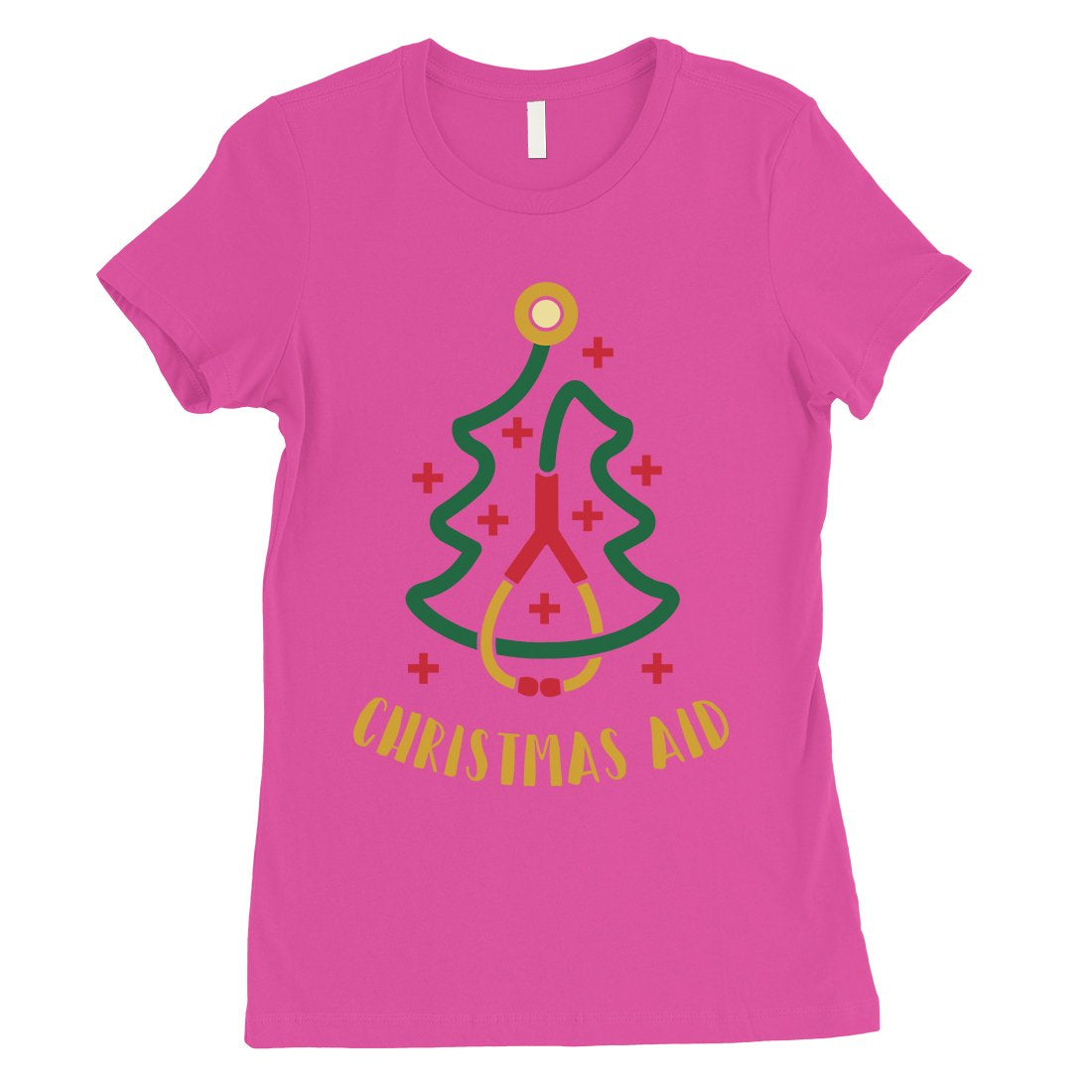 Christmas Medical Tree Womens Shirt