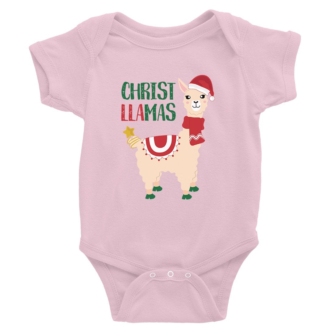 Christ Llamas Baby Bodysuit