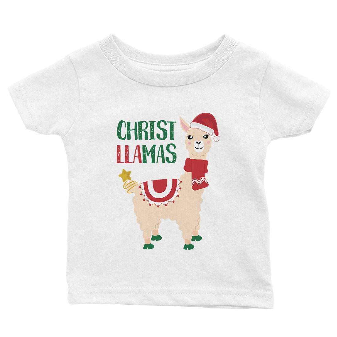 Christ Llamas Baby Shirt