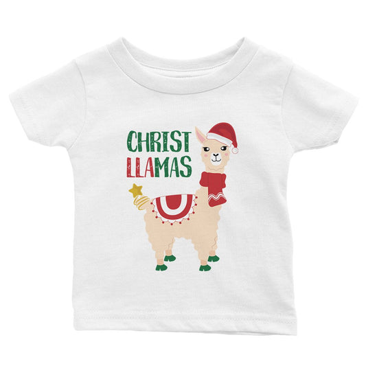 Christ Llamas Baby Shirt