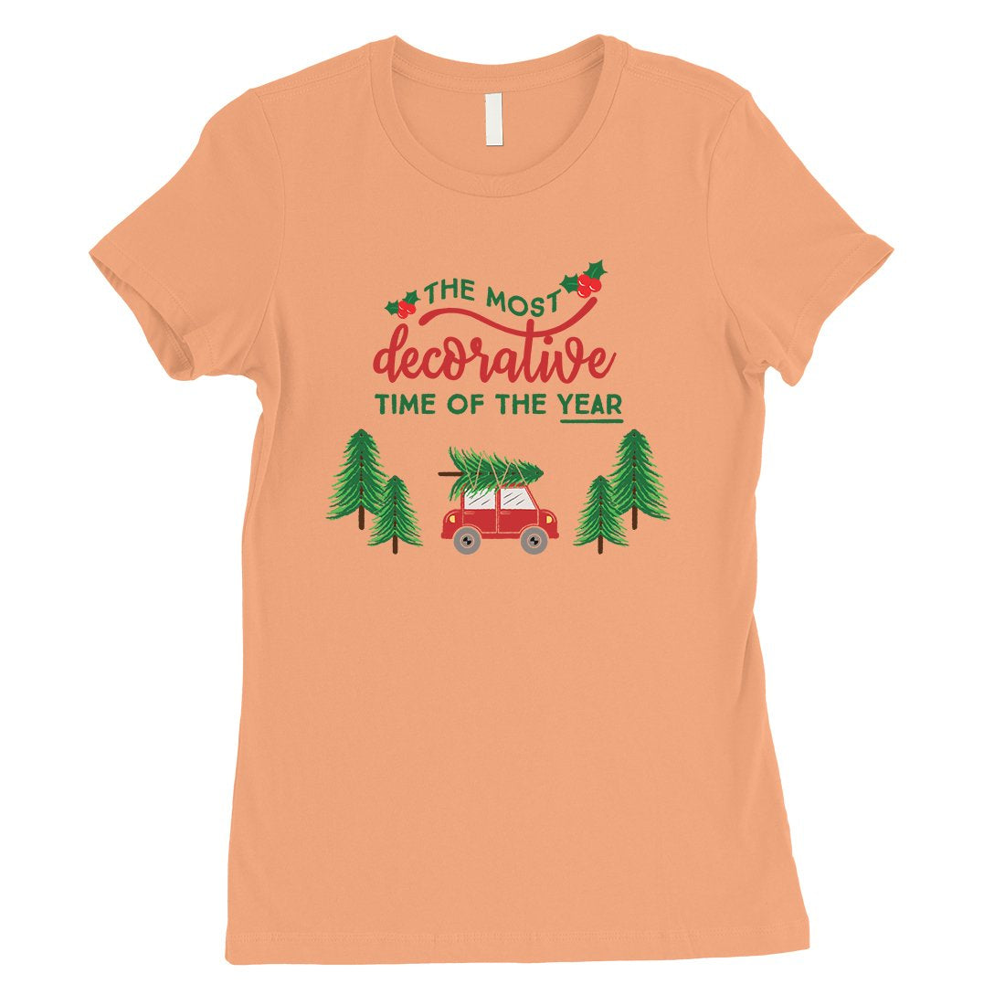 Decorative Christmas Time Womens Shirt