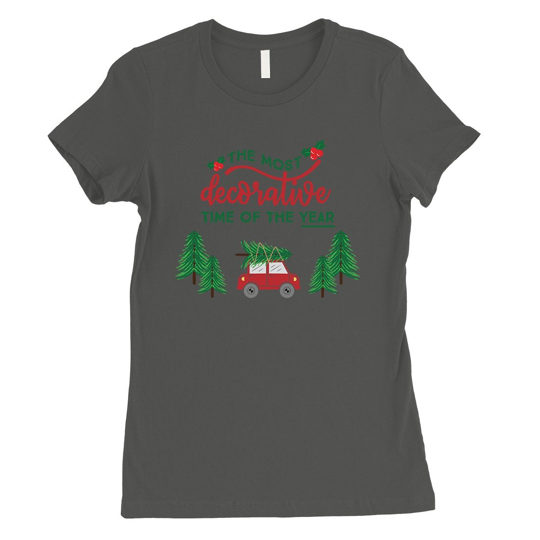Decorative Christmas Time Womens Shirt
