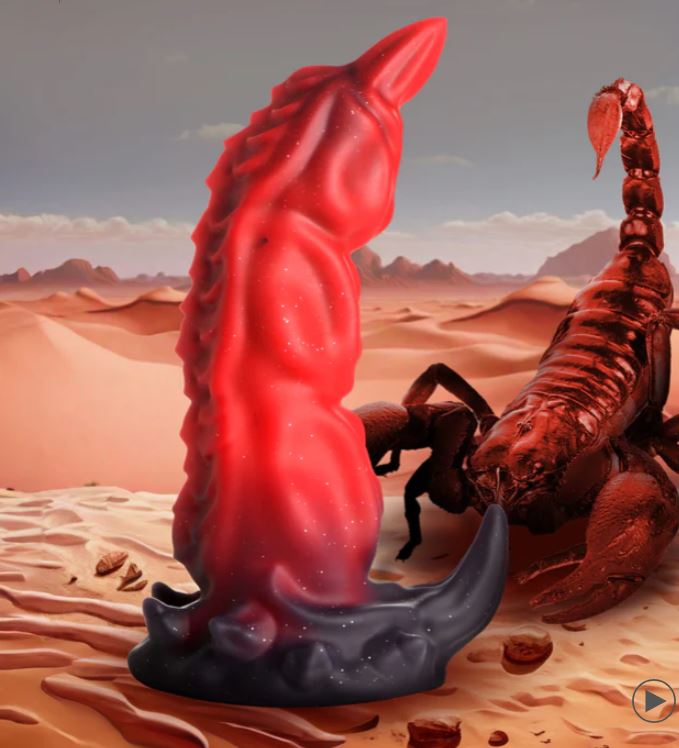 Creature Cocks King Scorpion Silicone Dildo