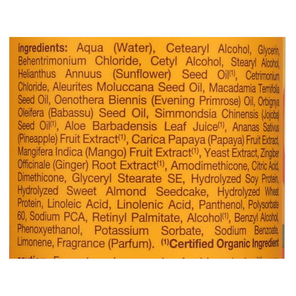 Alba Botanica - Hawaiian Hair Conditioner - Mango Moisturizing - 12 Fl Oz
