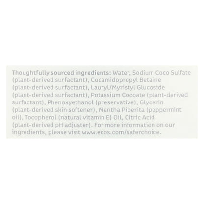 Ecos - Hypoallergenic Conditioning Pet Shampoo - Peppermint - 17 Fl Oz.