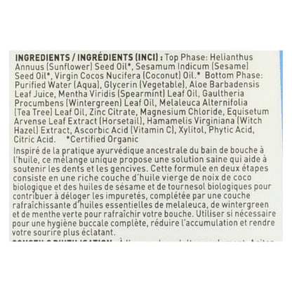 Desert Essence - Pulling Rinse With Coconut Sesame And Sunflower Oils - 8 Fl Oz