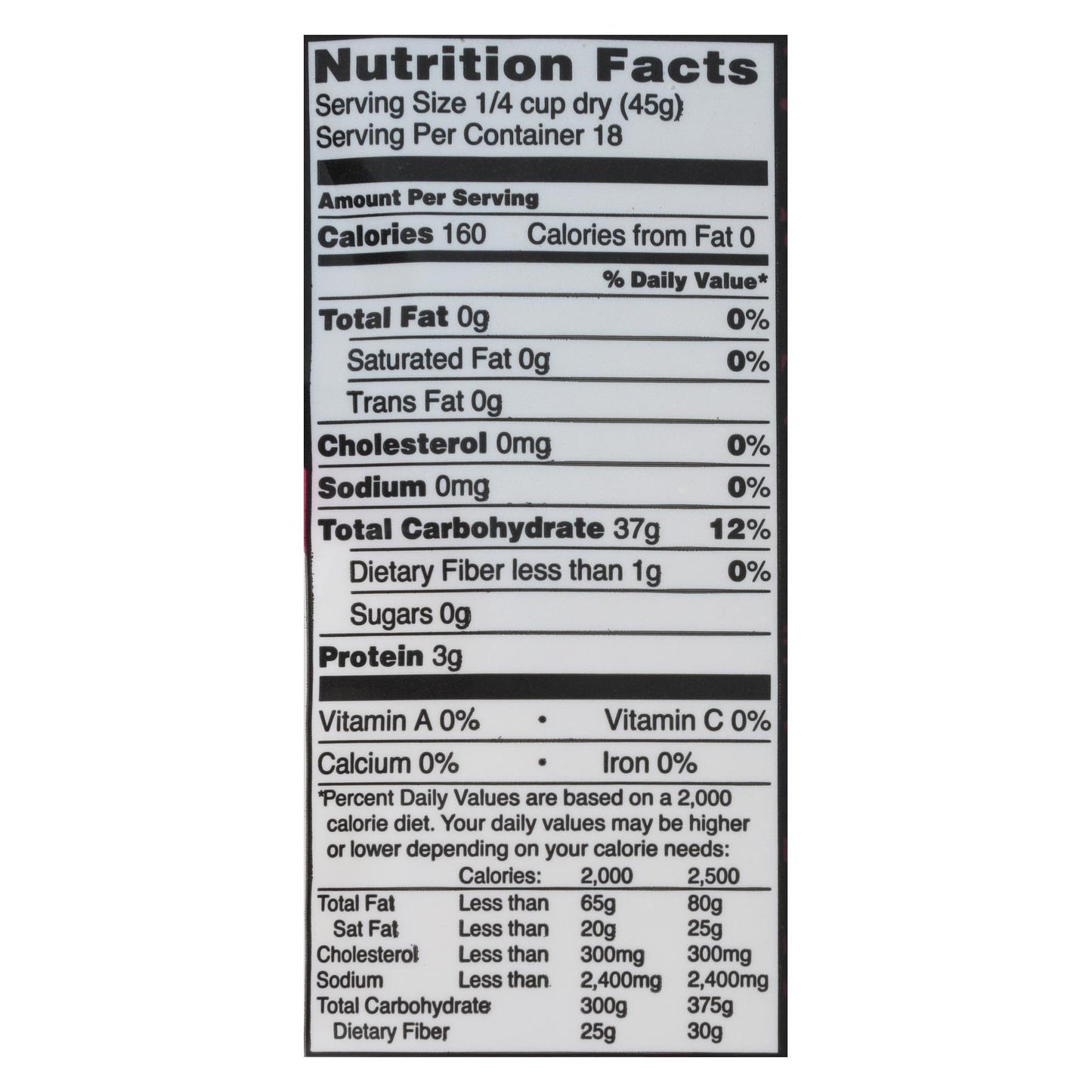 Della - Jasmine White Rice - Case Of 6 - 28 Oz.